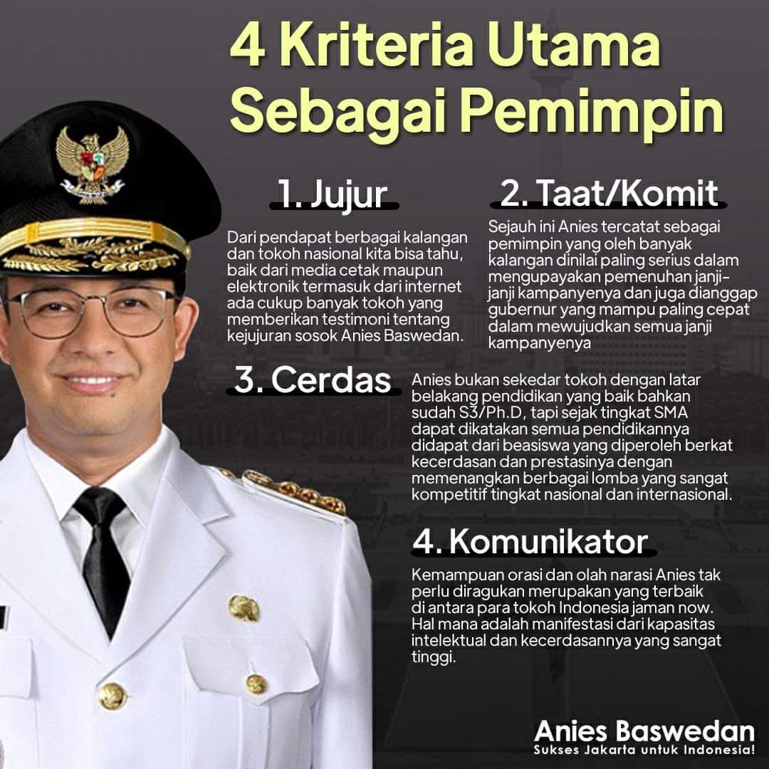 marlina_idha's tweet photo. Quote of the Day :
"Karena Pemimpin Menawarkan Harapan Bukan Ratapan"~ Anies Baswedan

Up lagi! 👍😊 https://t.co/khgQ3ULTwb