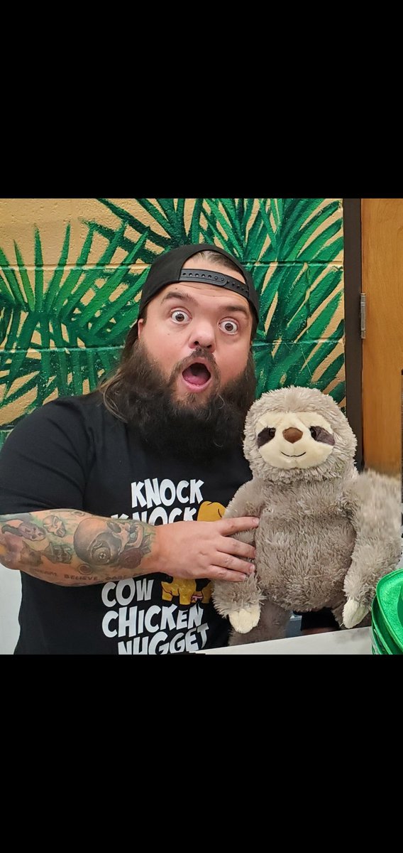 SlovyTheSloth's tweet image. #Swoggle #AIW #IndieWrestling #sloths