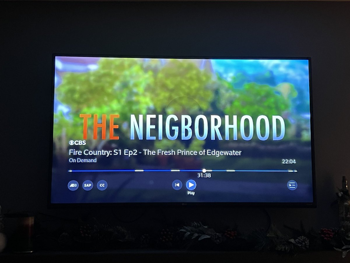 Hey <a href="/CBS/">CBS</a> and <a href="/TheNeighborhood/">The Neighborhood</a> - perhaps a spelling editor?