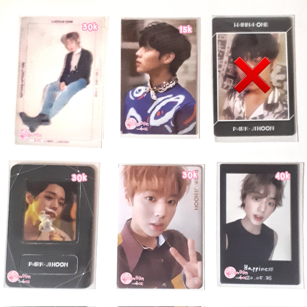 pinkmoon_bae's tweet photo. [retweets are so appreciated]
◟✦ wts / want to sell ⋆｡ﾟ☁︎｡⋆
aab pc park jihoon solo, wanna one
🎀 vid condi for serious buyer only, no time wasters &amp; hit n run
🎀 accepting ww buyer with ina address

dm or reply to claim !

t. photocard w1 jual lfb looking for buyer https://t.co/FQmuS0cCTp