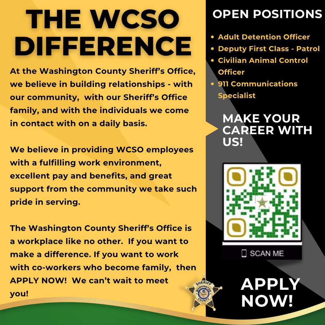 WashingtonCoSO's tweet photo. https://t.co/0ahb5WLGG7