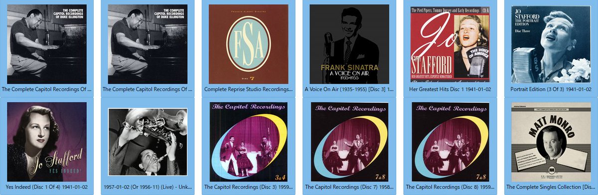 zivagolala's tweet photo. My Favorite Recording #Jazz #Music #Vocal #Classical
#January2th #OnThisDay
#DukeEllington
#FrankSinatra
#FrankSinatra #PeggyLee #AxelStordahl
#JoStafford
#LesterYoung
#LouisPrima #KeelySmith #SamButera
#MattMonro https://t.co/eiAfrjxEGh