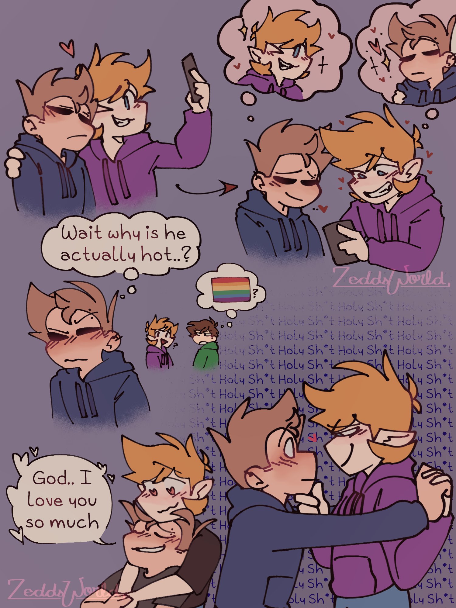 X 上的 ZeddsArt：「MY BOY MATT!! :D T-pose on all em #eddsworldfanart #eddsworld   / X