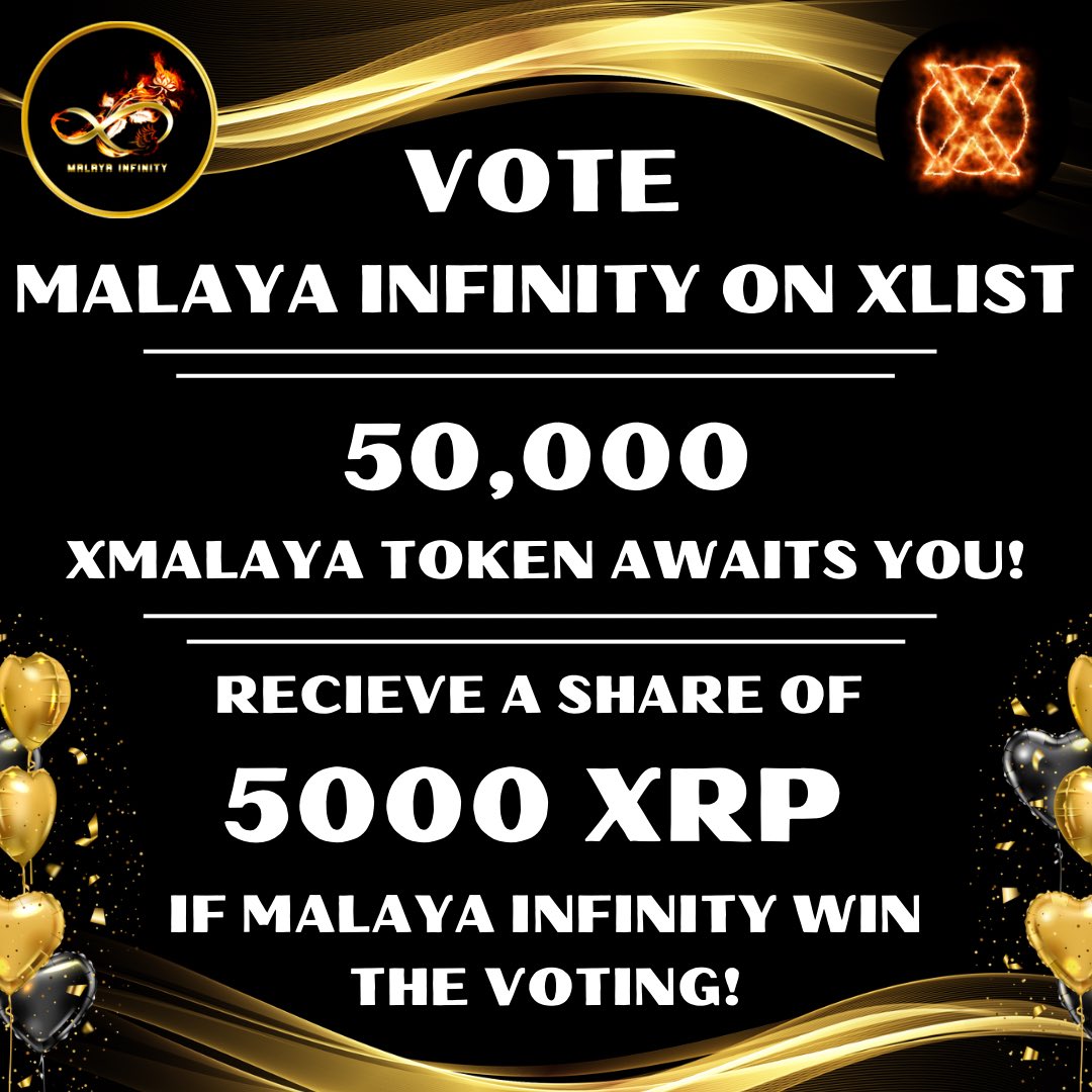 skipper_xrp's tweet photo. Make Your Vote Count for Malaya Infinity!

It's time to show your support and make your vote count.

Fill out the form and make your voice heard: https://t.co/zygc8WlO5z

Stay up to date with the latest updates: https://t.co/YlZOXzN11i

@ROSE_XRPLAsia @XRP_Cassey #XRPL #XRPArmy https://t.co/sCEdyR0fON