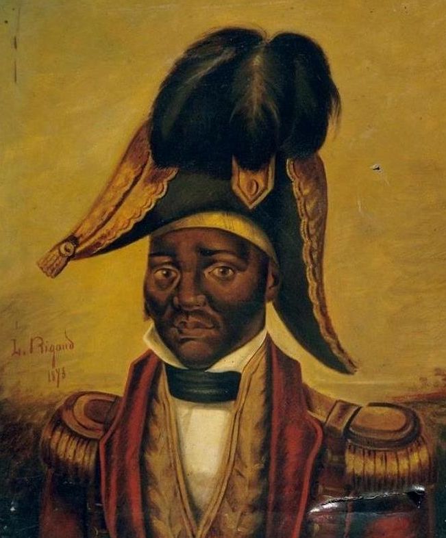 AgeofNapoleon's tweet photo. This day in 1804, Gen. Jean-Jacques Dessalines proclaimed the independence of Haiti. "We must forever assure the empire of liberty in the country of our birth; we must take any hope of re-enslaving us away from the inhuman government. In the end, we must live independent or die." https://t.co/x8EFdhnSHi