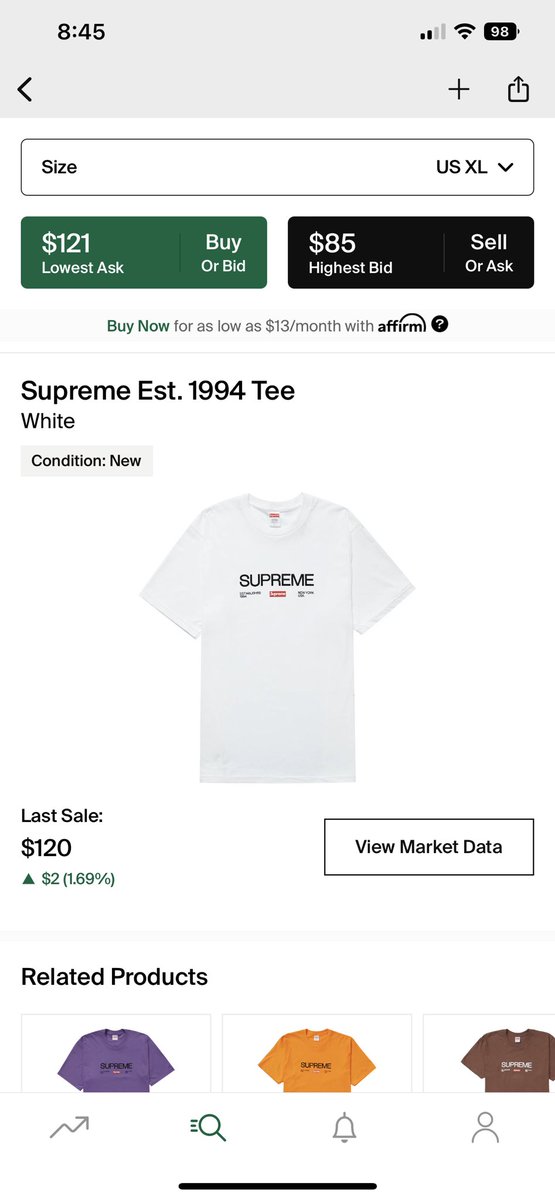 Size L EE Hoodie deadstock $250
Size 11.5 Royal 12s worn 5x $160
Size XL Supreme Rocker Tee Brand New $50
Size XL Est 1994 Rocker Tee Brand New $80
Rt plz🙏🏾