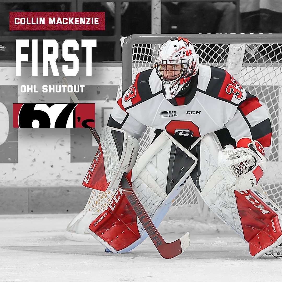 And there it is!

Collin MacKenzie gets his first career <a href="/OHLHockey/">Ontario Hockey League</a> shutout in our 4-0 win in Kingston!