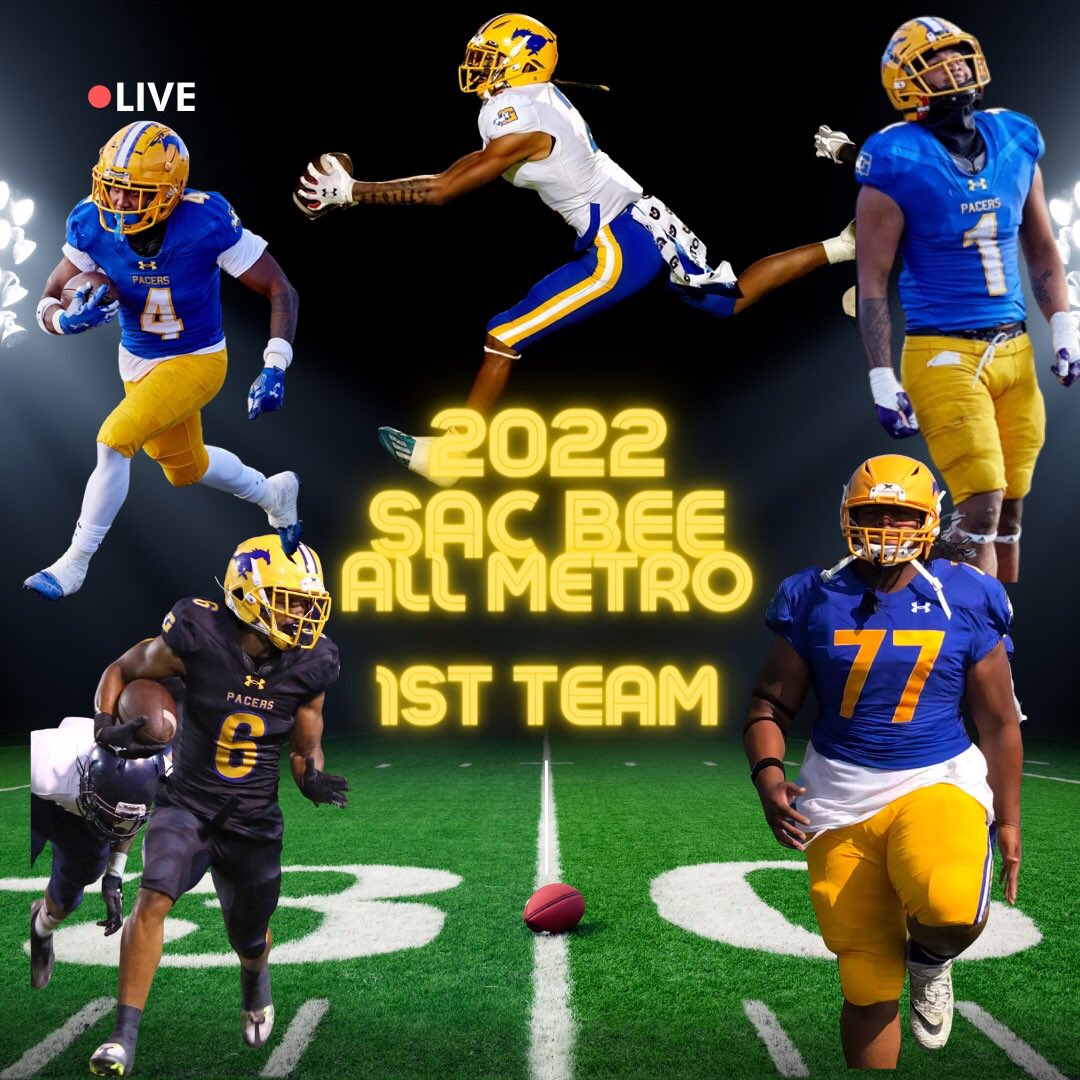 grant_union's tweet photo. Congratulations to Semij Hart, @Kyrellgp @NoaAlani @LopaKingston &amp; @DubeeL on making SacBee 2022 1st Team All Metro. You gentlemen put in the work and got the results! 🔵🟡🐴 @SacBee_JoeD @CReedGHS @SydThompson23 @CoachLeach3 @Coach_Ferg7 https://t.co/AormFnIDRf