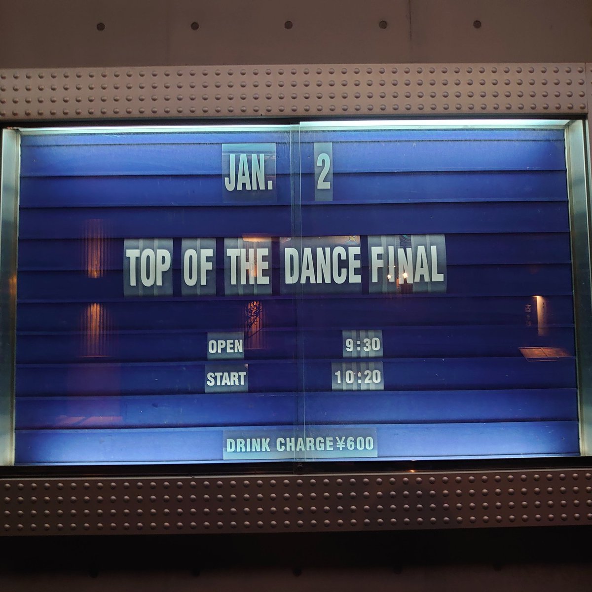CLUBCITTA_1988's tweet photo. おはようございます!
本日はこちら
■1/2(月・祝)
TOP OF THE DANCE FINAL
OPEN 9:30 / START 10:20
ご来場お待ちしております。
#soulm8 #topofthedance #クラブチッタ #clubcitta https://t.co/p38vQRZRqy