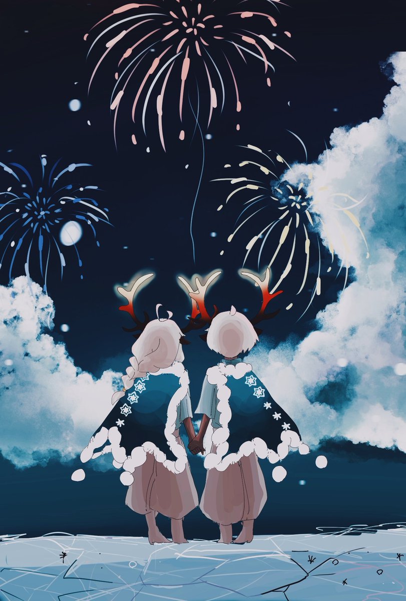 #SKY゜_LightIllust
#sky星を紡ぐ子供たち 
花火