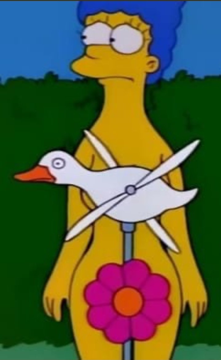 NikaTgn's tweet photo. Los Simpsons predijeron el vestido de Cristina Pedroche. https://t.co/pGnJYQhlRf