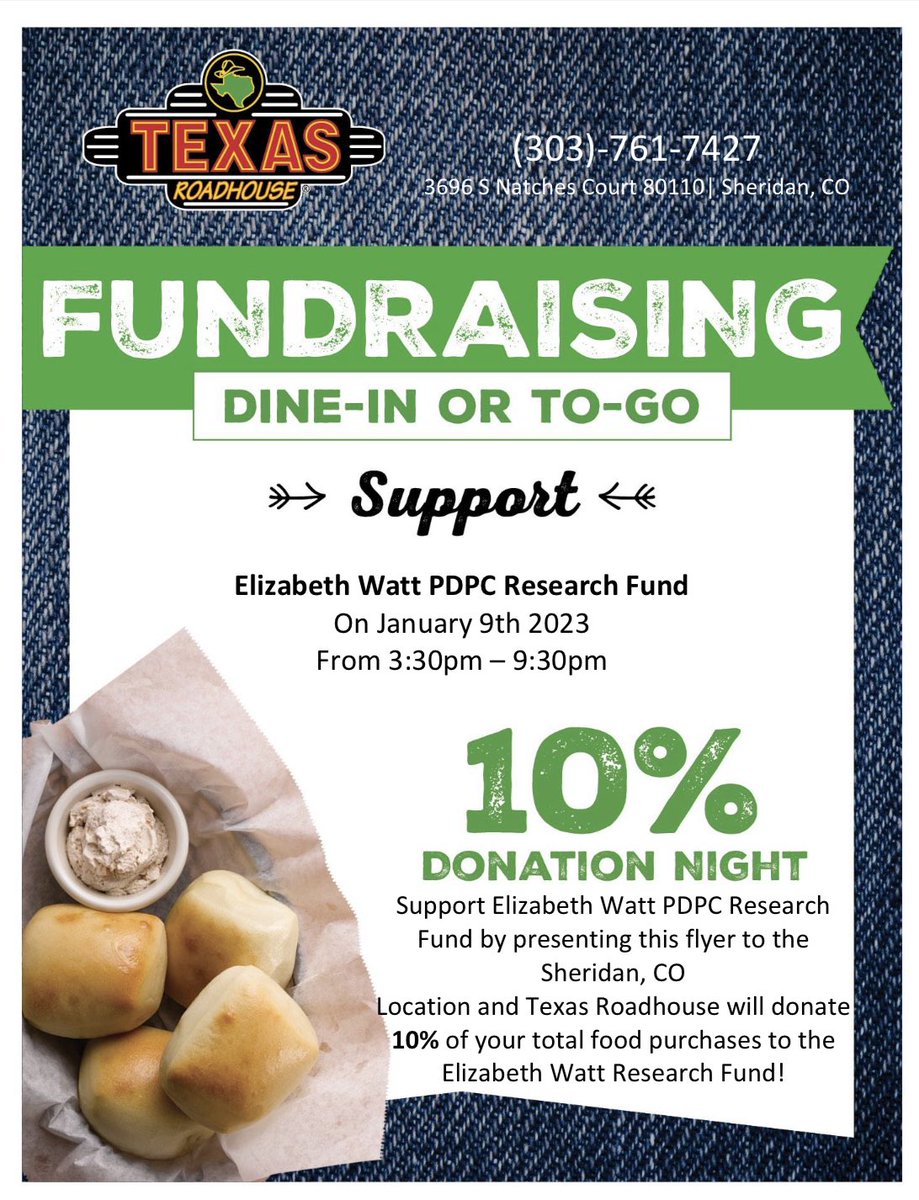 PDCDFund's tweet photo. Delicious way to start off the new year while doing some good! https://t.co/YCnPTqSdIc