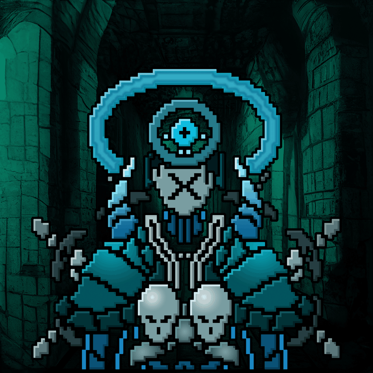 Just finished baking these <a href="/eyeversed/">Eyeverse</a> cookies, as a New Year's present for my kids 😊

Get yours at eyeverse.world/cookies - artwork switchable on-chain, increasing the rarity of your Eyeverse NFT and supporting community artists. Win-win.

Brace 👁️