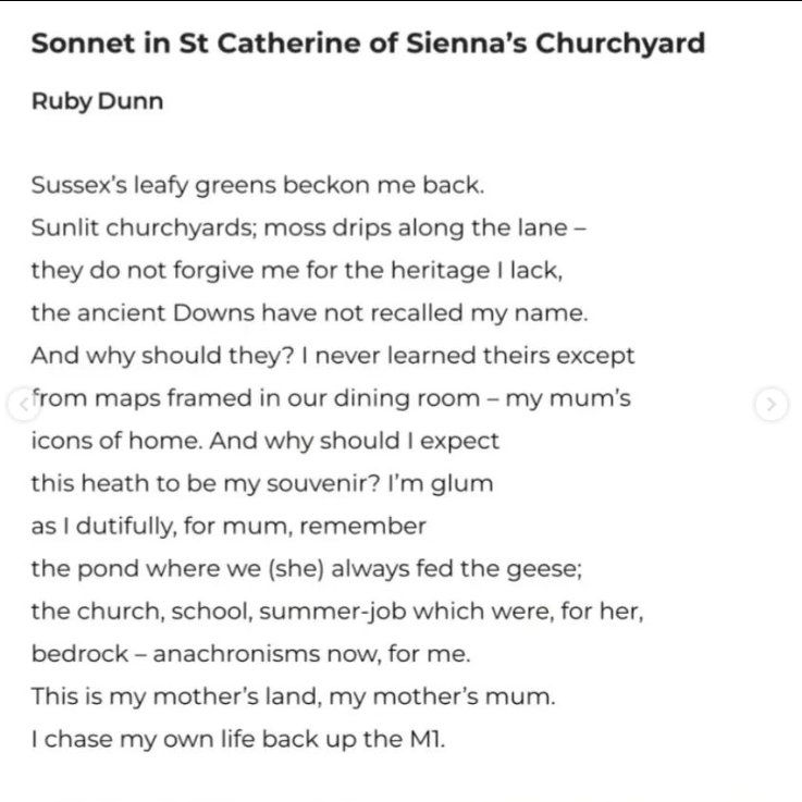 Ruby Dunn (@ruby_dunn01) on Twitter photo Last year, some lovely people read and published stuff I've written:
firstly, <a href="/soorploompress/">Soor Ploom Press</a> published Sonnet From St Catherine of Sienna's Churchyard in their Short and Sweet anthology, which you can and should buy here: soorploompress.com/product/short-… Last year, some lovely people read and published stuff I've written:
firstly, <a href="/soorploompress/">Soor Ploom Press</a> published Sonnet From St Catherine of Sienna's Churchyard in their Short and Sweet anthology, which you can and should buy here: soorploompress.com/product/short-…