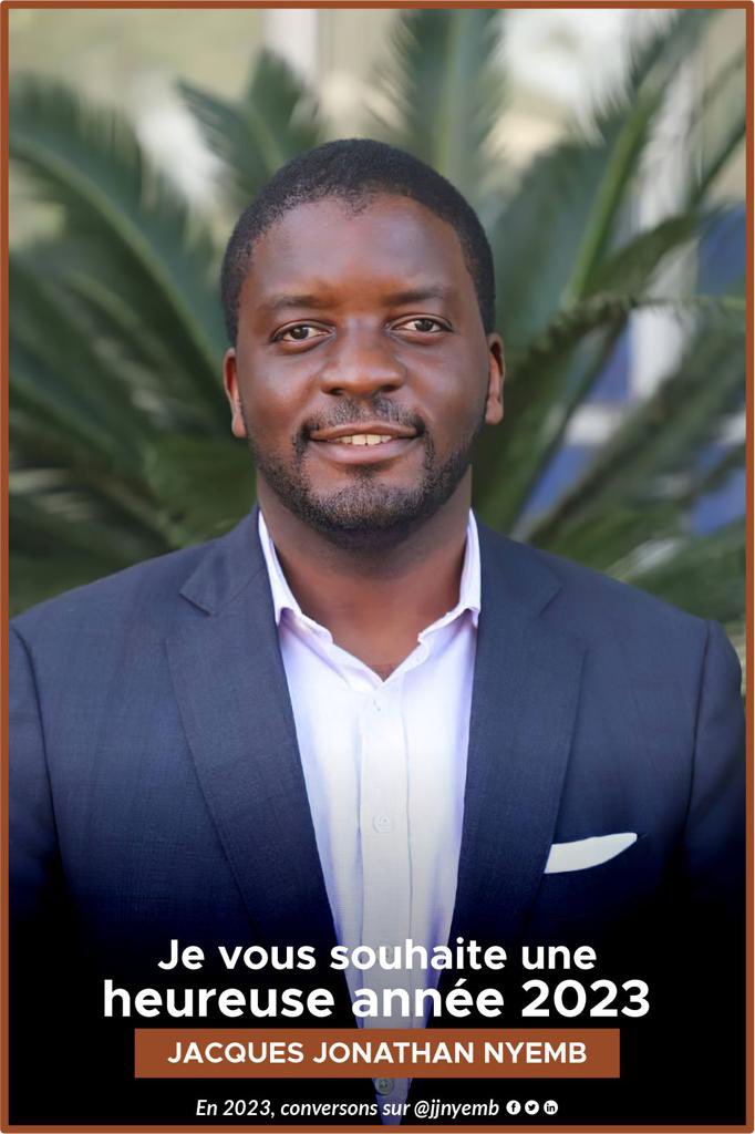 JJNYEMB's tweet photo. Bonne et heureuse année 2023 à toutes et à tous !

Retrouvez mes vœux 2023 ici : https://t.co/gMfsZNEyMM

#Team237 #Rebuntu #LionsSpirit https://t.co/aLBN0Du0DE