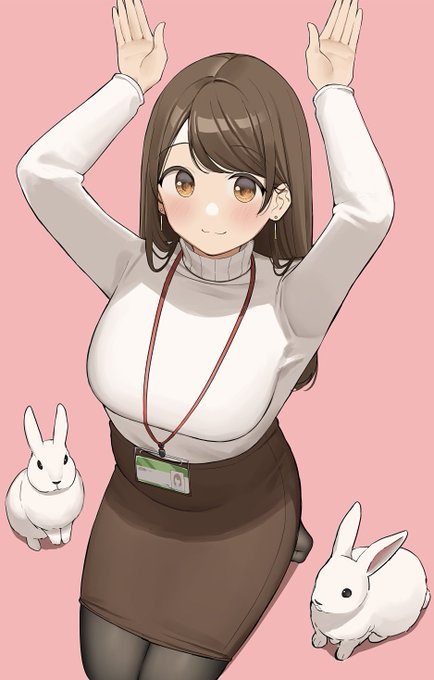 あけましておめでとうございます🐰🐇💕今年もOLちゃん共々よろしくお願いします💁♀️✨
