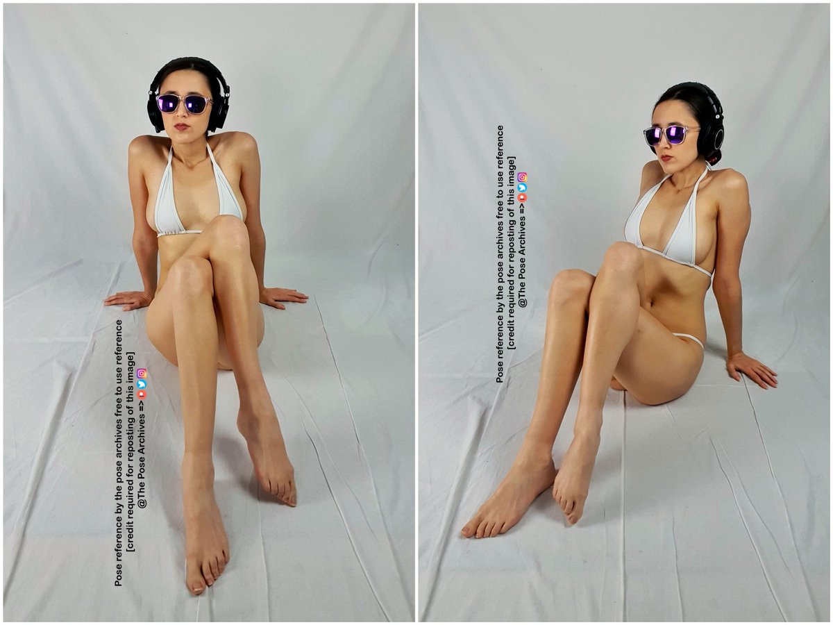 theposearchives's tweet image. New poses!✏️ Glasses, some more unused stock