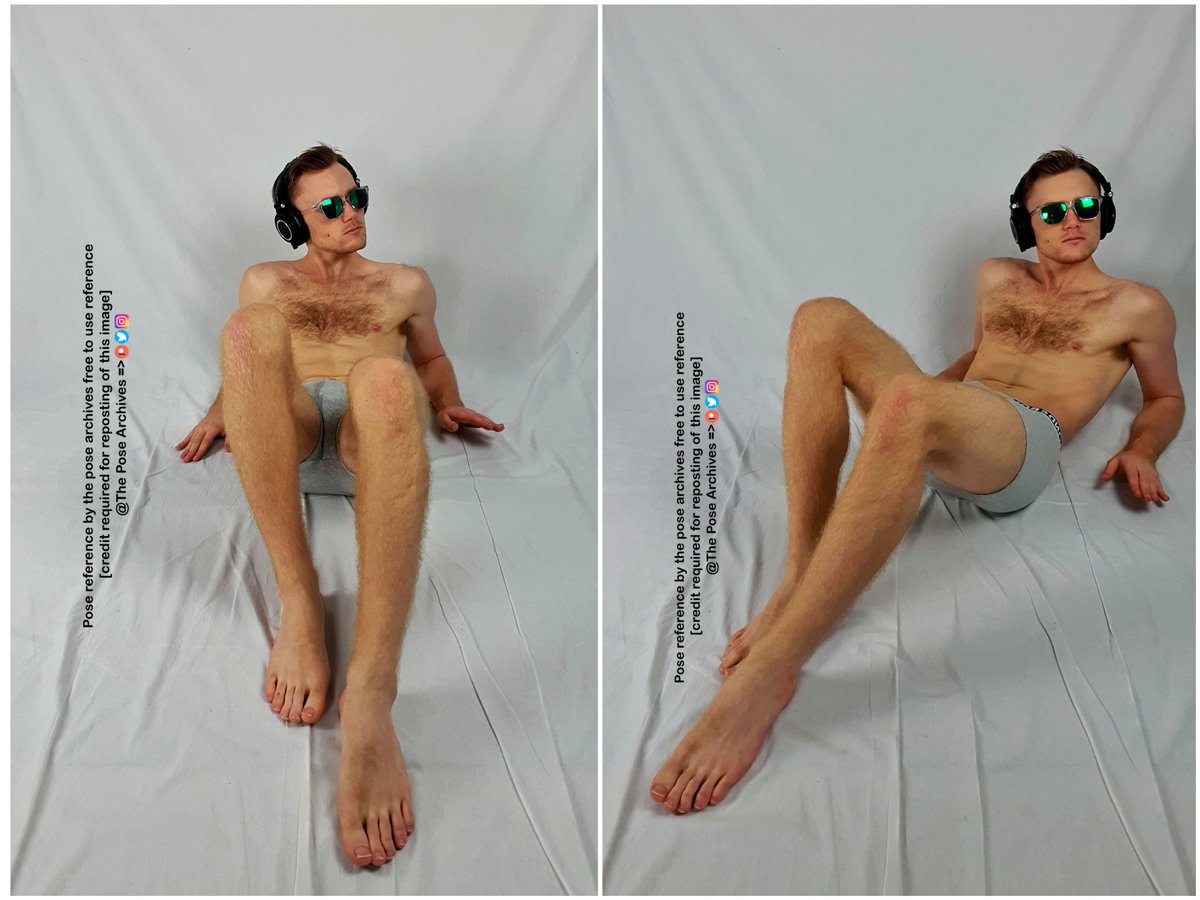 theposearchives's tweet image. New poses!✏️ Glasses, some more unused stock