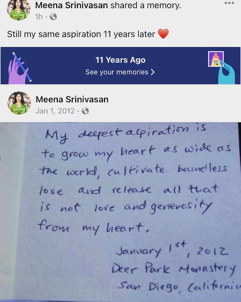HeartOfMeena's tweet photo. An aspiration for lifetimes ♥️🙏🏽♥️ #mindfulness #thichnhathanh #deerparkmonastery https://t.co/HeCvobxbcZ