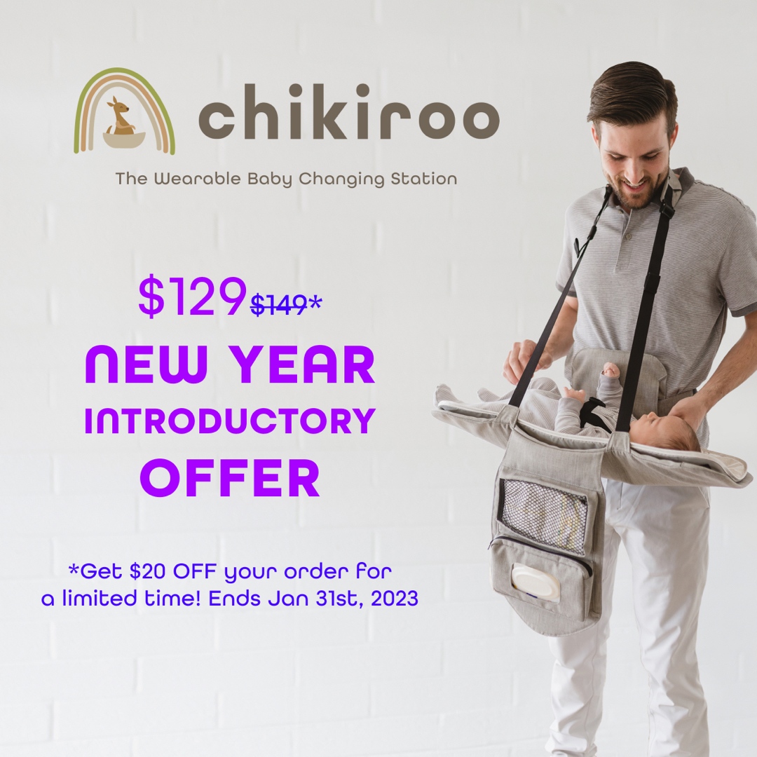 SiskaHines's tweet photo. Happy New Year! 🎉 We are officially launched! Celebrate Chikiroo Baby's New Year launch with an introductory offer and get $20 OFF your order instantly. Learn more and get your Chikiroo: https://t.co/P20HzkO62B https://t.co/xDN8mpseLw