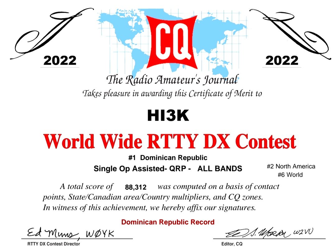 HI3K__'s tweet photo. Loma del toro HI3K πβ¨β¨β¨ RTTY contest CQWW RTTY SO QRP .. 6to. World
6to. mundial/QRP
2er. norteamΓ©rica π±π±
#HI3K #HI3LT #hamradio #hamradiord #RepublicaDominicana #lomadeltorodx #RTTY #dxdx #cqwwrtty22 #conteststation #qrp #microHAM #micro_KEYER_II #cqwwrtty2022 https://t.co/j7TxPwEdUv