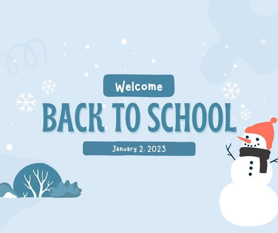 We are so excited to see our students tomorrow!