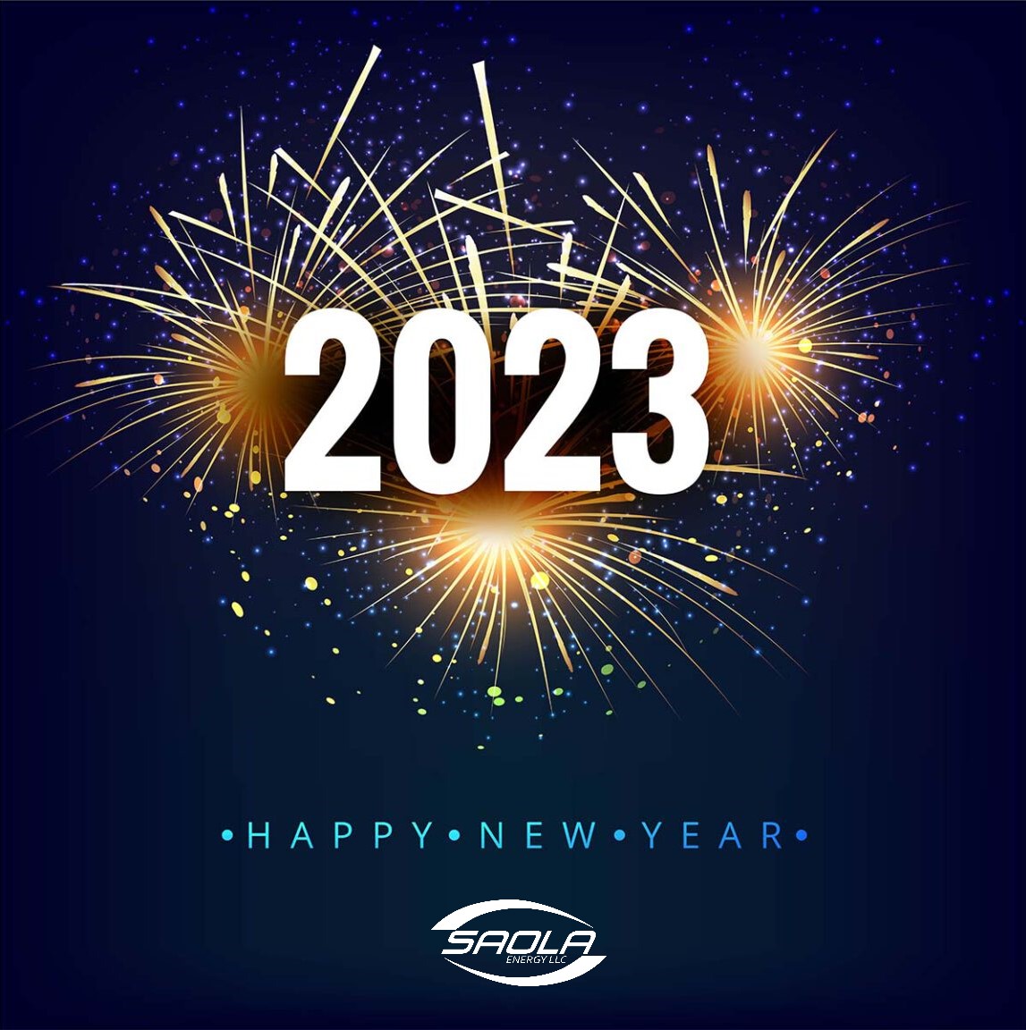 SaolaEnergy's tweet photo. We wish you a prosperous 2023!

#HappyNewYear https://t.co/5ZwAMkCXyW