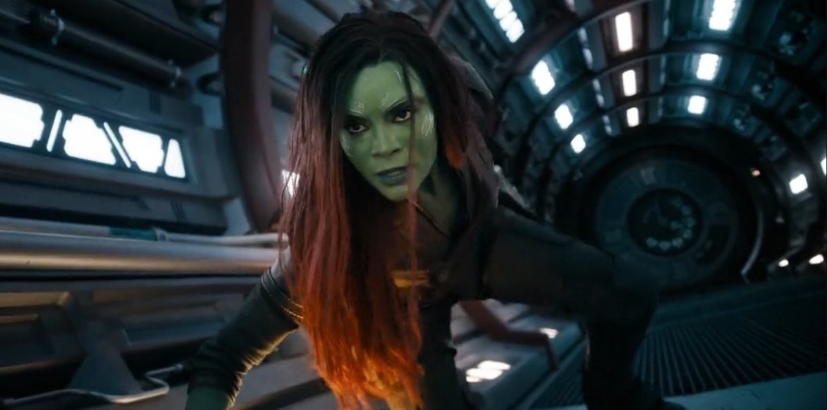 MarvelsContent's tweet photo. gamora in guardians of the galaxy vol 3 (2024) https://t.co/YTViC4ckiZ
