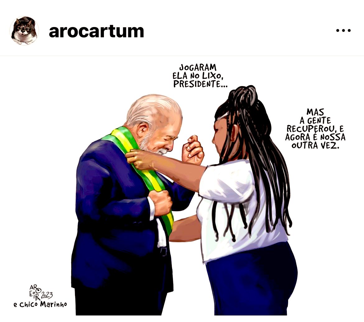 Aroeira e Chico Marinho

#AroCartum 
#possepresidencial 
#LulaPresidenteDoBrasil1️⃣3️⃣ 
#LulaEoBrasilSubindoARampa