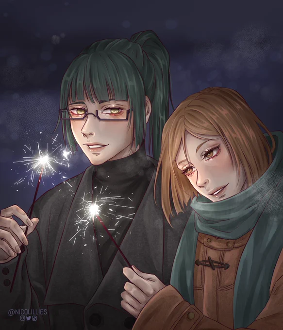 2023 vs 2022 #JujutsuKaisen #nobamaki #jujutsukaisenfanart 