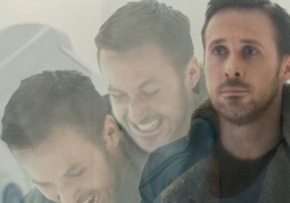 mourningmalibu's tweet photo. I used to think I was ryan gosling in drive (2011), turns out I am ryan gosling in blade runner 2049 https://t.co/GLttTqAaTI
