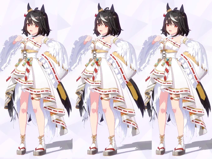 [真打・慶鶴之志]キタサンブラック#ウマ娘 #立体視 #stereoscopy  