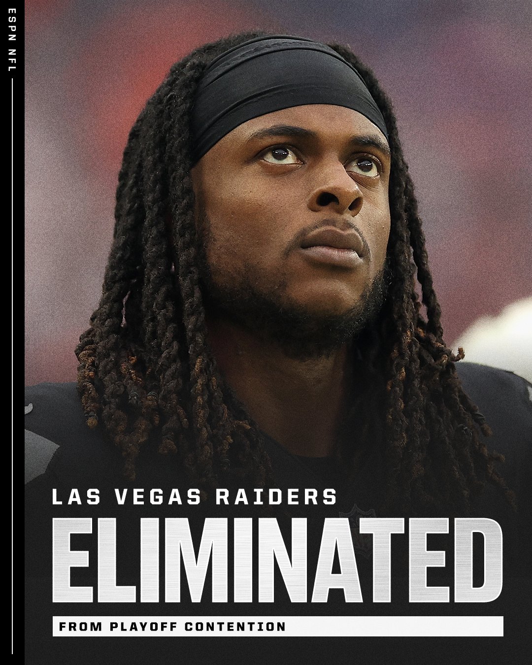 ESPN on X: 'The Raiders have been eliminated from playoff contention.   / X