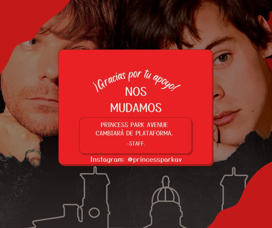 PrincessParkHQ's tweet photo. 🚨 A NUESTRA QUERIDA COMUNIDAD🚨
¡Nos emociona mucho esta nueva etapa y esperamos contar con su apoyo en nuestro Instagram oficial @/princessparkav!

Gracias por estos maravillosos tres años en Twitter, ojalá creemos más momentos increíbles juntxs.❤️

FAITH IN THE FUTURE.

-PPA. https://t.co/iJ4z6EaNsv