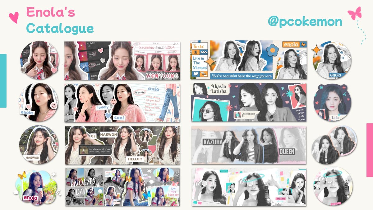 ofENOLA's tweet image. Help retweetnya kak? Maaci!! 💖

Hello! Enola open daily untuk semua katalog di bawah ini mulai jam 10 pagi sampai jam 10 malam. Katalognya bisa dijadiin twibbon juga loh! 🥳 Sebelum jajan, jangan lupa baca tnc dulu yaa 💗🌷

#zonauang #zonajajan