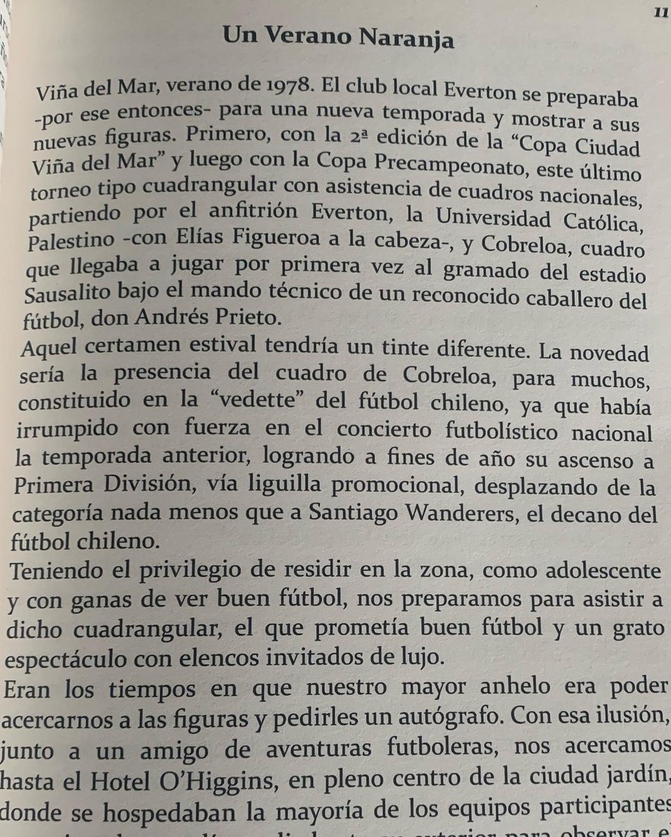 ccamposfutbol's tweet photo. Un orgullo ser parte del libro “Mi Historia Naranja. Vivencias del tablón 2021”en honor al club Cobreloa. 
Agradecimientos al programa deportivo https://t.co/xPobILz261 de Calama por honrarnos con el 2do. lugar del concurso de relato literario e incluirnos en la edición impresa. https://t.co/4dqXwc4a5j