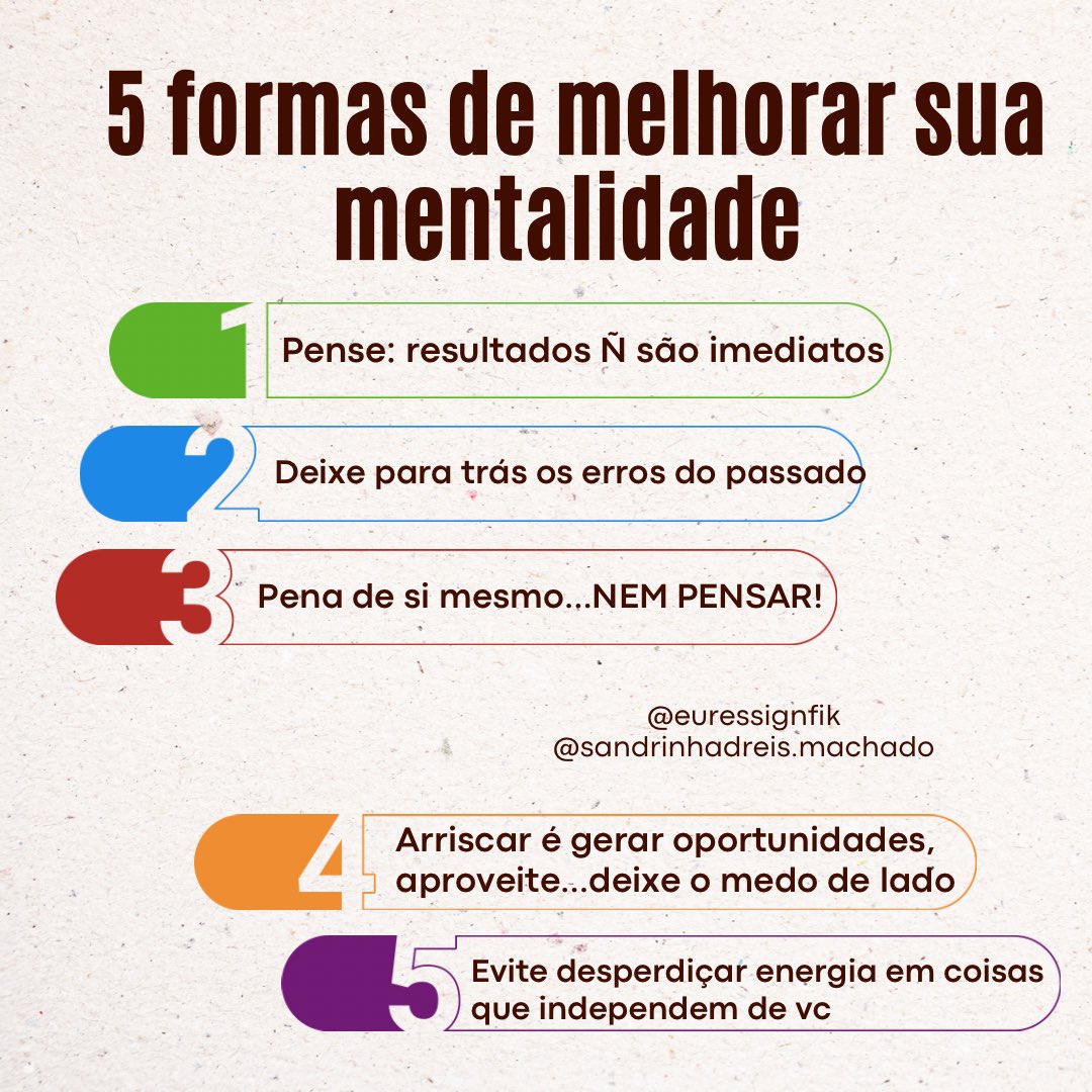 SandReisMachado's tweet photo. 2023 com mentalidade de sucesso!!! 
Qual a sua maior dificuldade nesses processos https://t.co/XfO62hFwWF