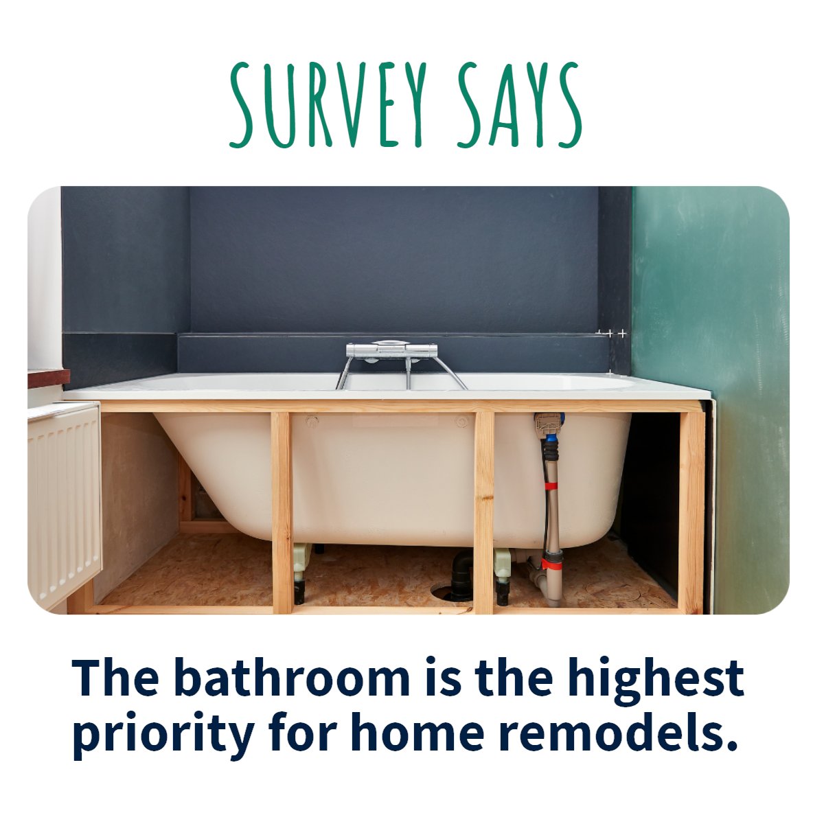 Done well, a bathroom remodel fulfills two important goals: 1. Your new bathroom is much more functional and simplifies your morning routine. 2. It looks amazing. 🛀

#remodel   #diy   #remodeling   #diyhomedecor   #bathremodel   #bathroom