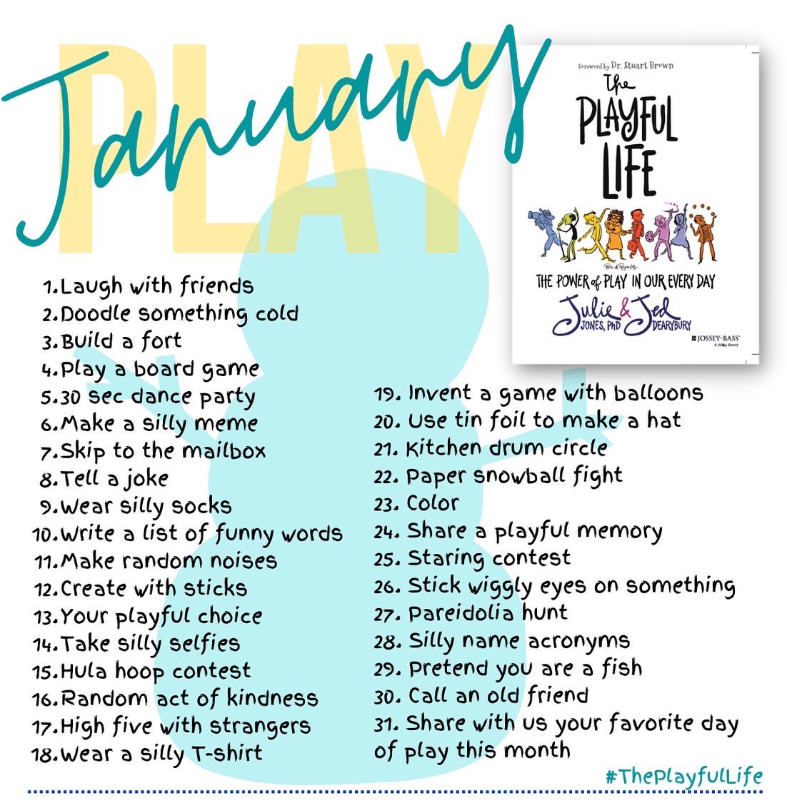 JuliePJones's tweet photo. Day 1- laugh with friends ✔️
Have you played today?
#playchallenge
#encourageplay
#thePlayfulLife
#theplayfulclassroom https://t.co/36HcfUVrP9