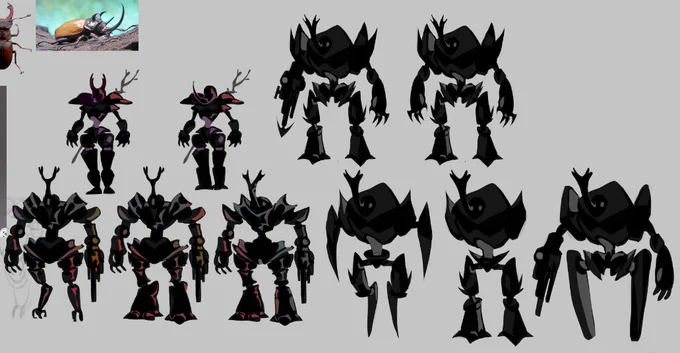 so mnay beetle robots. so sleepy  