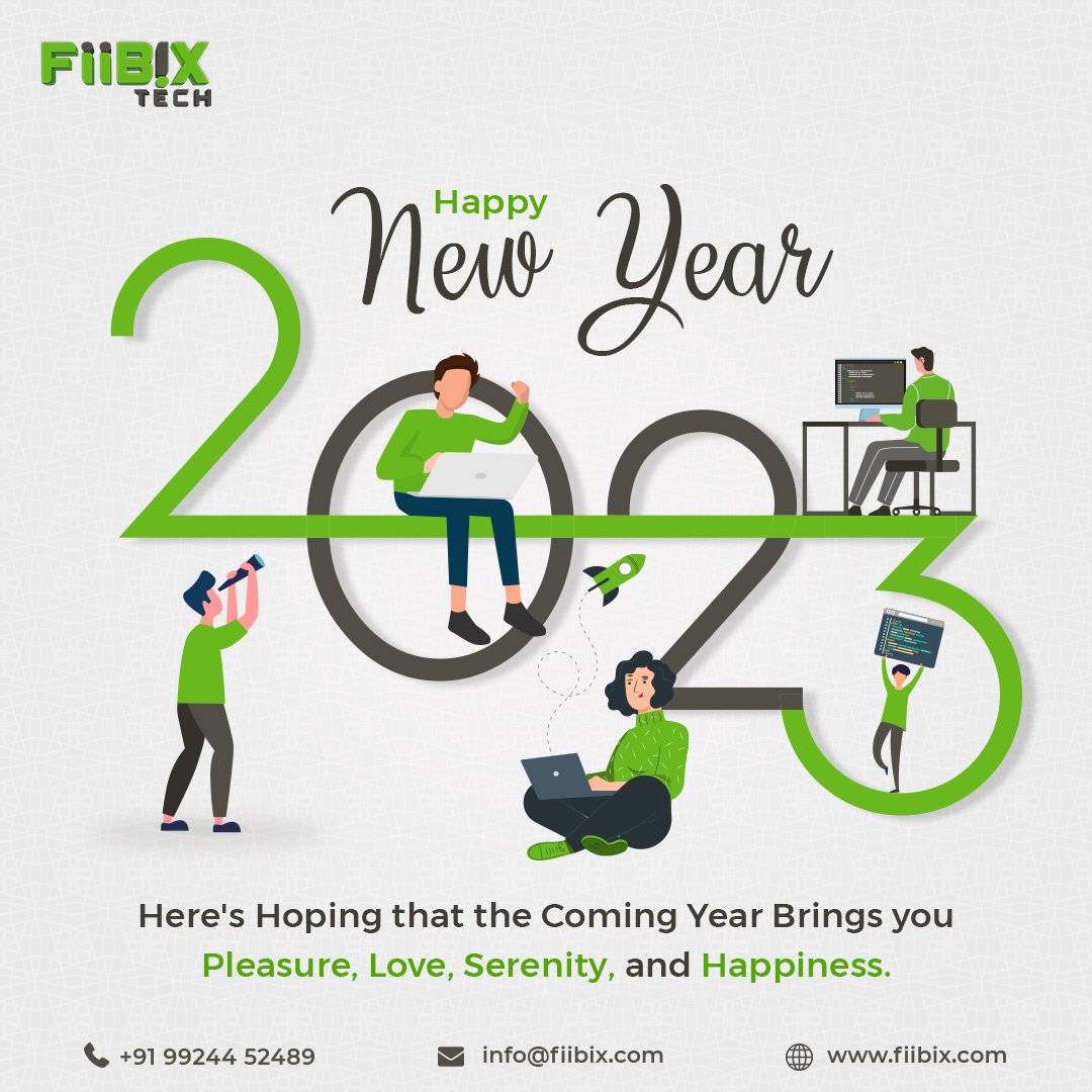 fiibixtech's tweet image. May you find the strength and determination to pursue your passions and make your dreams a reality...
Happy New Year!
#FiibixTech #Fiibix #MarketingConsulting #ITSolution #WebDevelopment #NewYear #HappyNewYear #NewYear2023 #2K23 #HappyNewYear2023 #NYE #NYE2023 #GoodBye2022