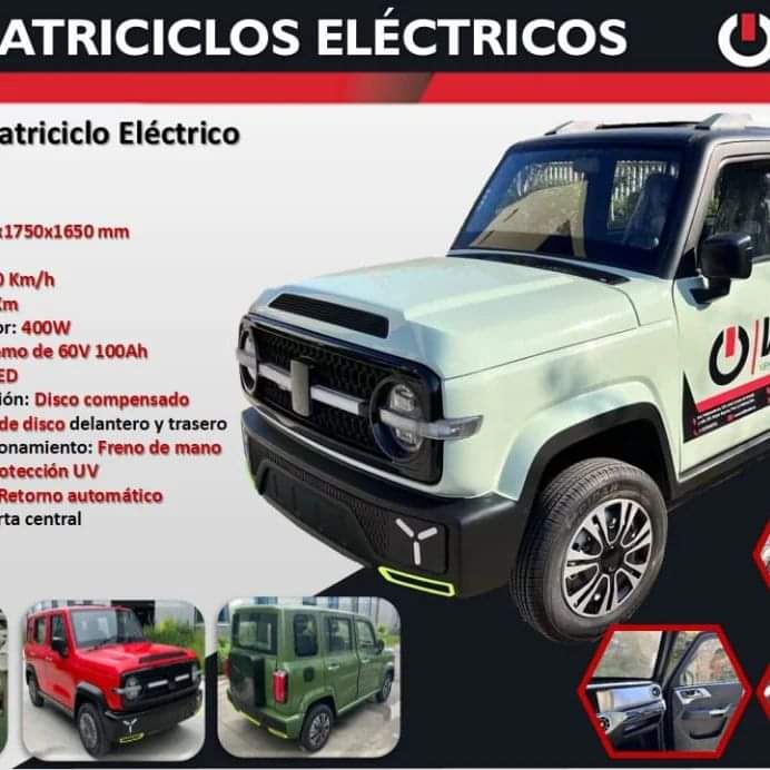 AeiVedca's tweet photo. AEI Vehículos Eléctricos del Caribe #VEDCA #Cuba
Nuestros productos se venden en las tiendas online #Islagrande #BazarVirtual #Katapult y #SuperMarket23 Entregas en la fábrica ¡Listos los vehículos eléctricos para su primer uso! Llave en mano
📱 53366053, 52165807 https://t.co/L0jK77udQd