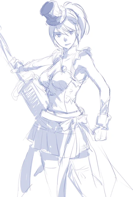 ボムさんのきゃら落書き