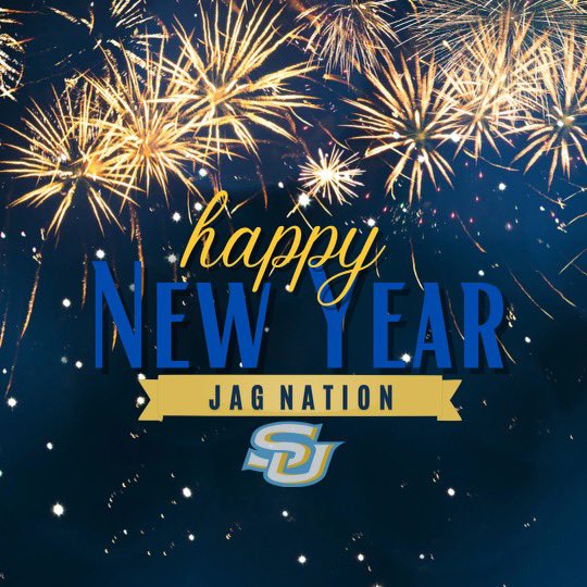 JaguarHoops's tweet photo. Happy New Year Jag Nation! ππ
#SouthernIsTheStandard #WeAreSouthern #GoJags #SUBasketball https://t.co/0JVxvnCBpu