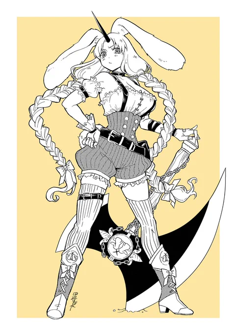 魔界でいちばん最強うさぎ#怪物メイド 