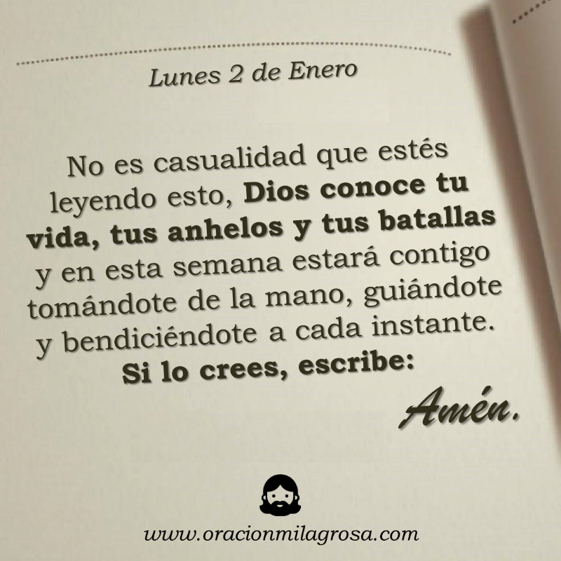 oracion_milagro's tweet photo. Oración para el lunes 2 de enero de 2022: https://t.co/rbrAklhyVq