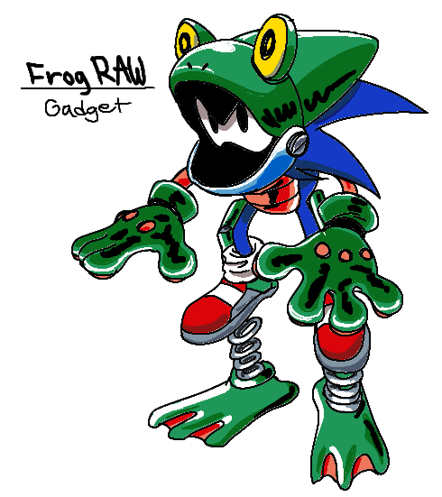 Randerman on X: A new gadget for Sonic.RAW, he bounces around, sticks to  surfaces and, rings things in with his tongue! #sonicexe #sonicexeoc   / X