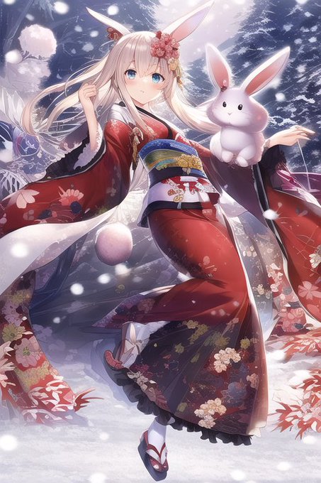 あけおめ!
#AIイラスト 