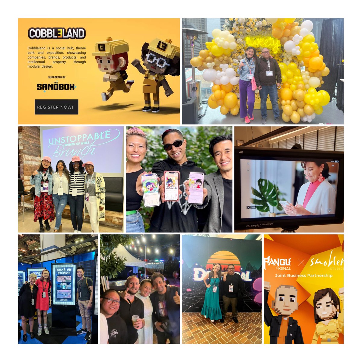 2022 has been incredible year for Smobler. And we would like to thank everyone who has been part of our journey! Cheers to 2023! <a href="/TheSandboxGame/">The Sandbox</a> <a href="/brincvc/">Brinc</a> <a href="/ForjOfficial/">Forj</a> <a href="/PANGUKENAL/">PANGU by Kenal</a> <a href="/FacbrosG/">FacBros_MetaStudio</a> <a href="/ToolsOfRockNFT/">TOR</a> <a href="/Mighty_Meta/">Mighty Meta</a> <a href="/gmf/">GMf</a> <a href="/borgetsebastien/">Sebastien 🏞</a> <a href="/harry_forj/">Harry Liu @ Forj 🙈</a> <a href="/clarcrypto/">clarcrypto.btc 🧙🏻‍♀️</a> #sandfam #gmf