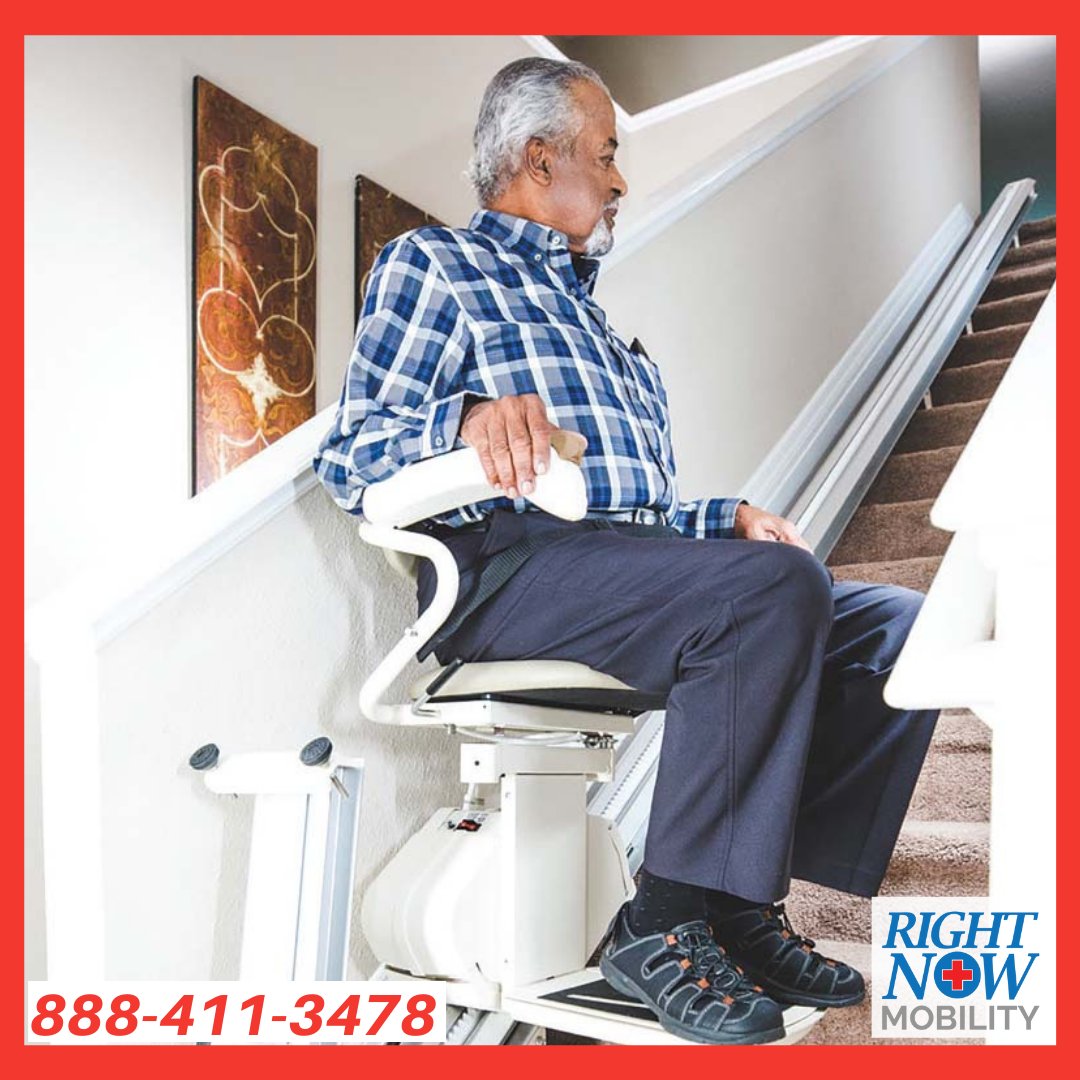 rightnowmob's tweet photo. We know not being able to get upstairs and downstairs safely is a huge problem. That's why we will install your #stairlift as early as tomorrow so you can have the independence you need! Call or text 888-411-3478 for your free, no-obligation consultation! #ageinplace #Cincinnati https://t.co/kUqlc2kf7o